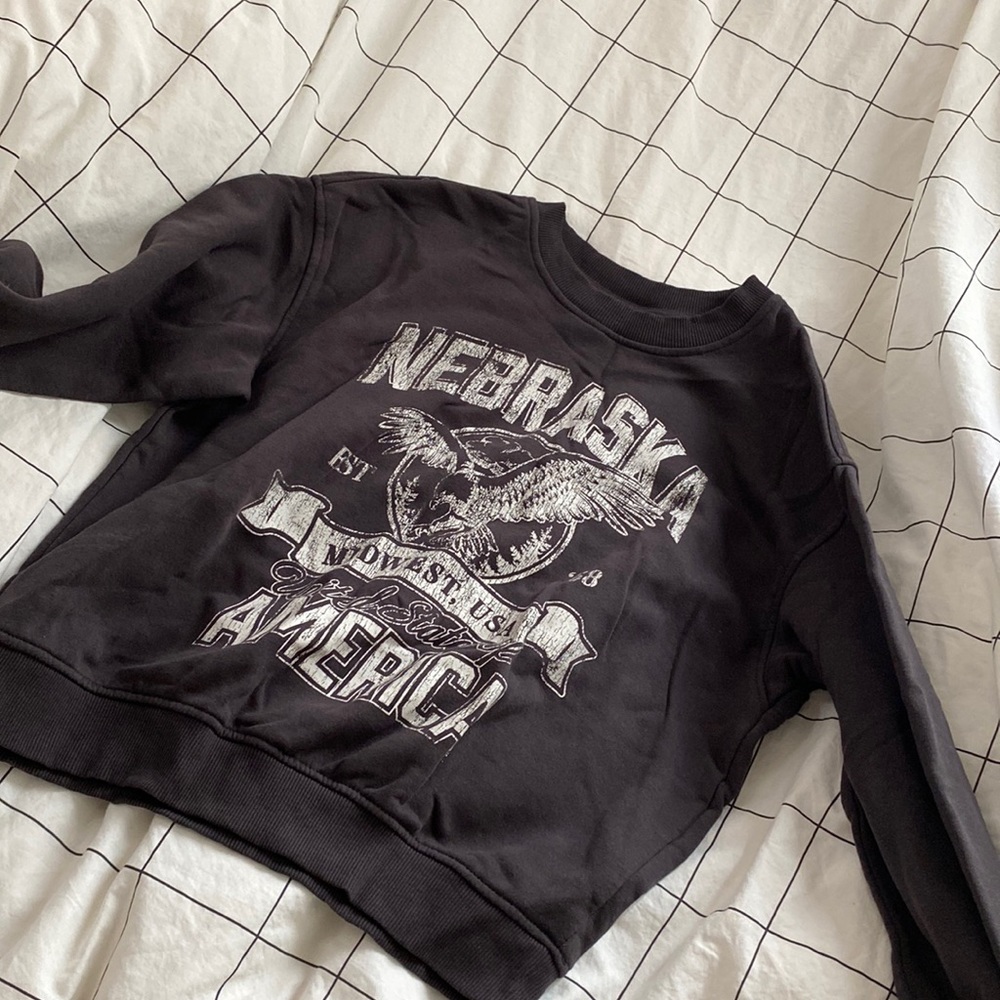 Dark gray sweater